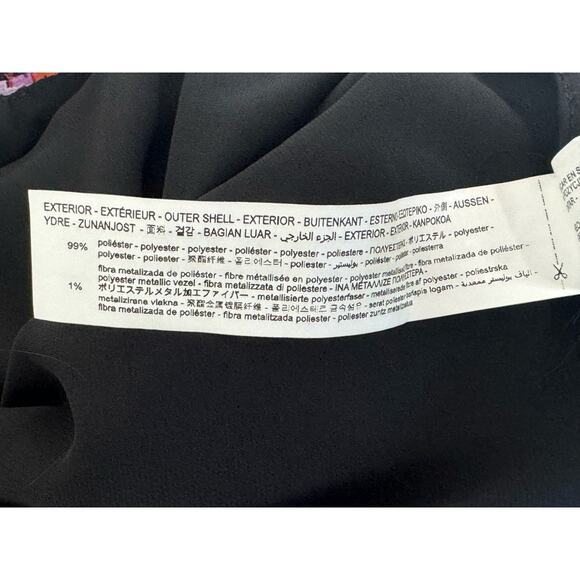 NWT Zara Floral Puff Sleeve Ruched Mini Dress Size XS - Picture 13 of 14